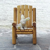 Kid's Log Muskoka Chair is great for kids